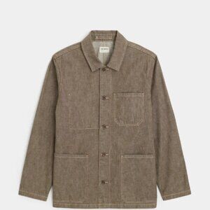 Lightweight Japanese Selvedge Chore Coat in Whiskey